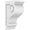 Ekena Millwork Standard Scroll Architectural Grade PVC Corbel, 7"W x 9"D x 18"H CORP07X09X18SCR - alternate 1